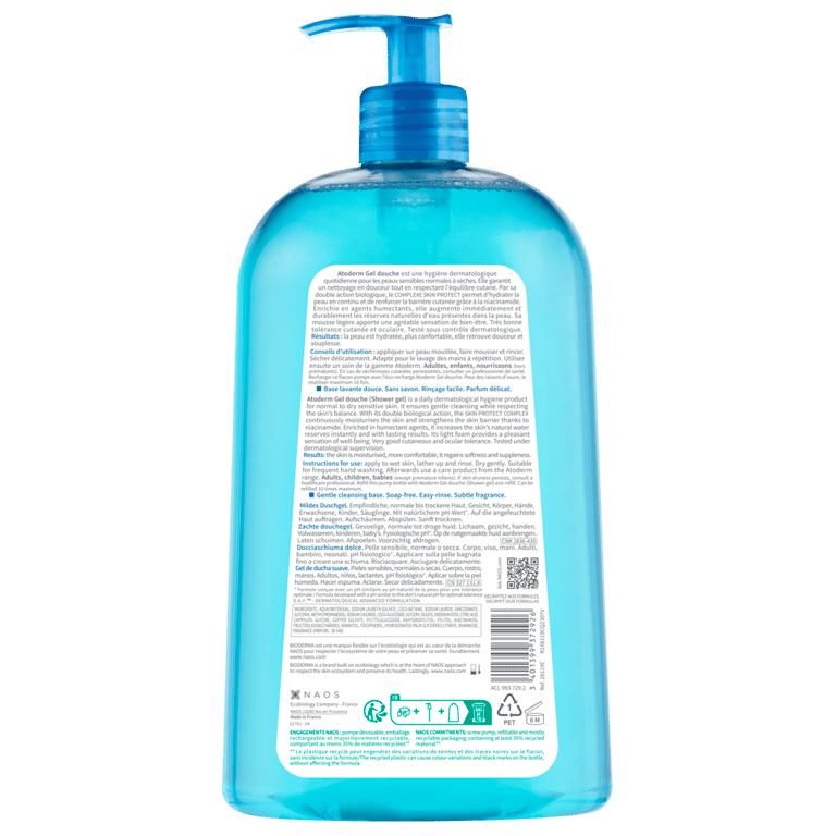 BIODERMA ATODERM GEL DE DUCHE ULTRASUAVE 1000 ml