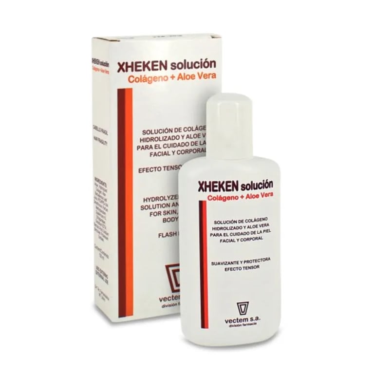XHEKEN SOLUCIÓN COLÁGENO + ALOE VERA