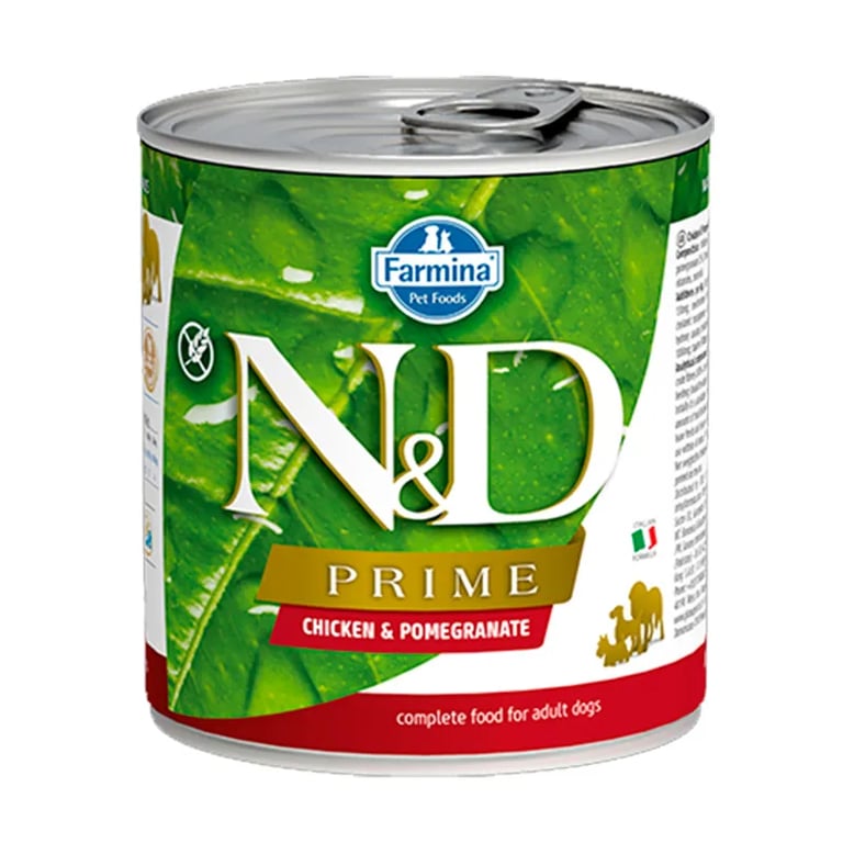 ND Prime Huhn & Granatapfel Nassfutter für Hunde