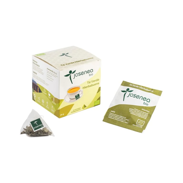 Te Verde Con Hierbabuena Bio Sobres