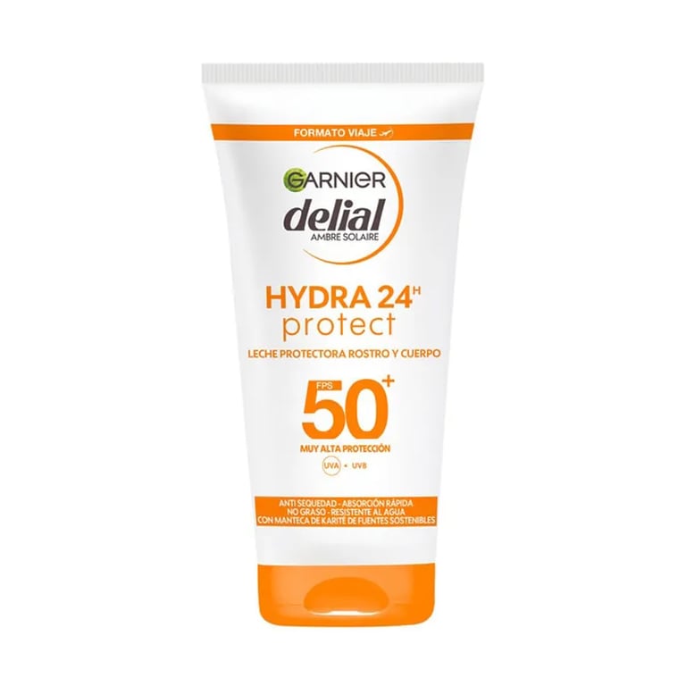 Delial Hydra 24 Protect Leche Protectora Rostro Y Cuerpo SPF50+
