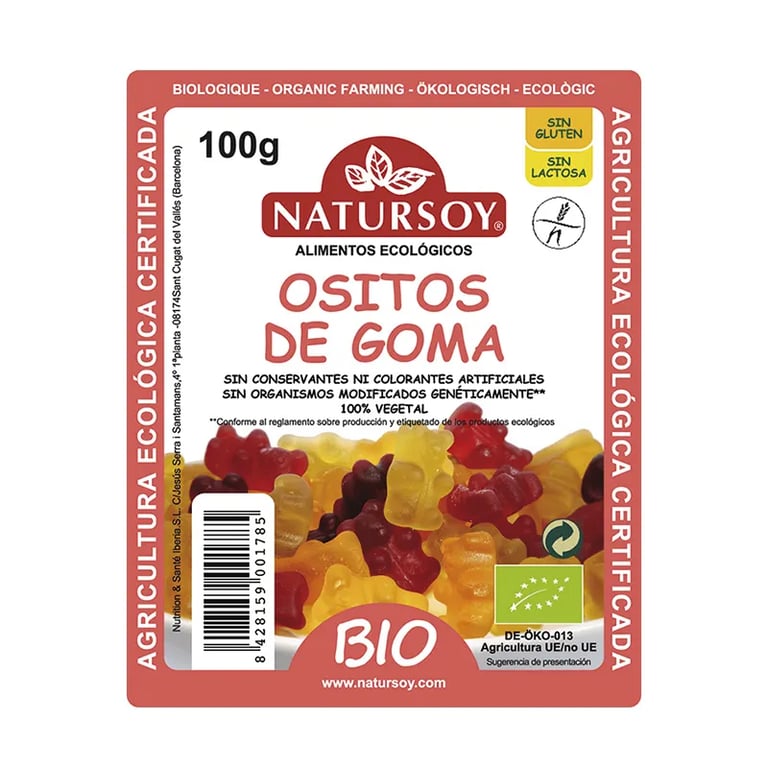 BONBONS OURSONS BIO
