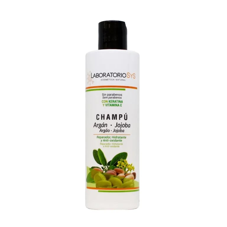 Champô Regenerador Argan Jojoba e Queratina