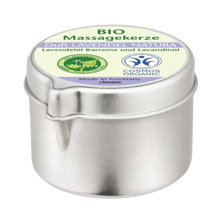 Vela De Masaje Bio De Lavanda De La Provence
