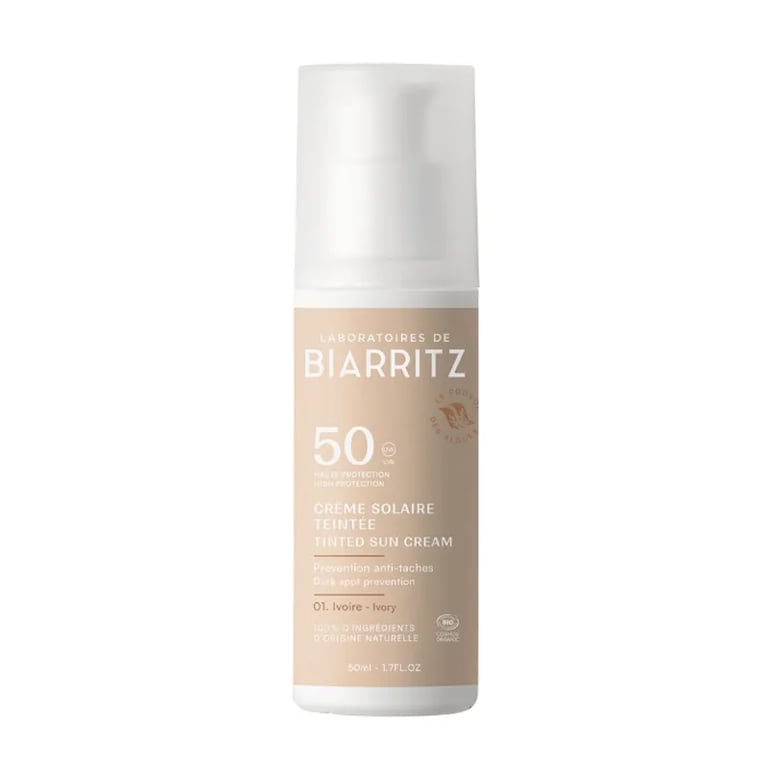 Crema Facial Color Marfil Spf50