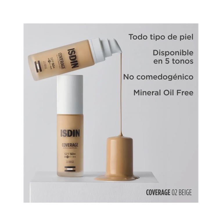 Coverage SPF50+ Beige 30g de Isdin