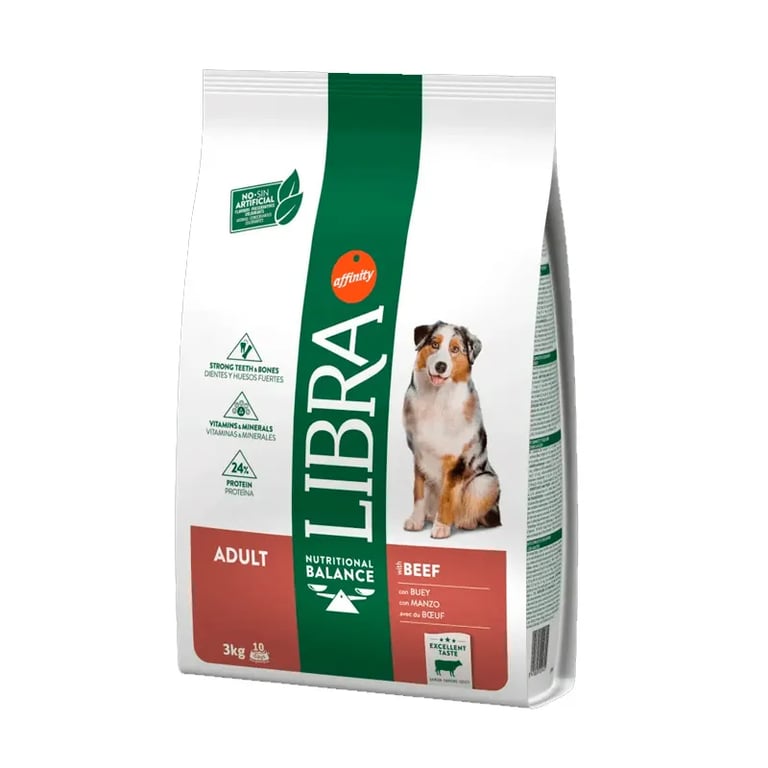 Libra Pienso Perros Adultos Buey