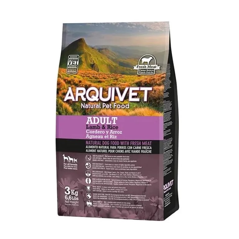 Pienso Perro Adulto Cordero Y Arroz