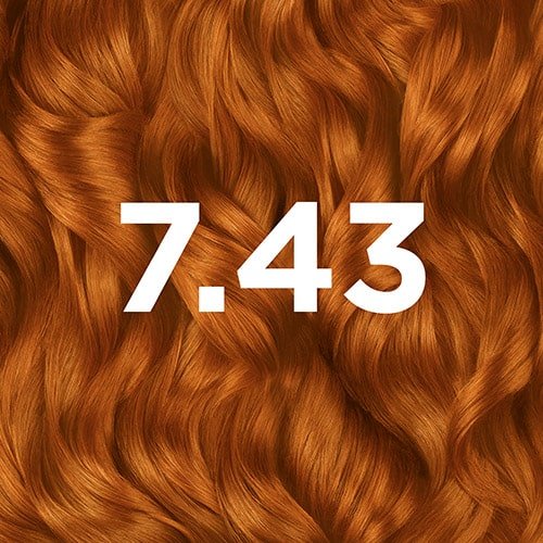 Good Teinture 7.43 Tumeric Cop de Garnier