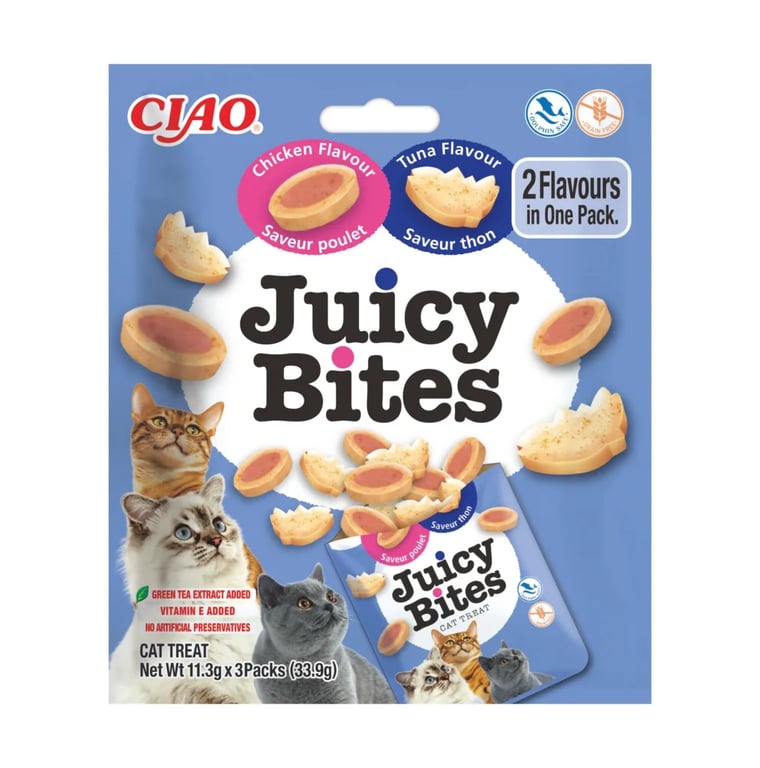 Cat Juicy Bites Thon et Poulet
