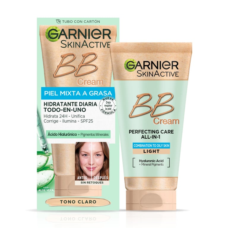 Skinactive BB Cream Pelli da Miste a Grasse SPF 25 #Light 50 ml di Garnier - imagen 8 de 19