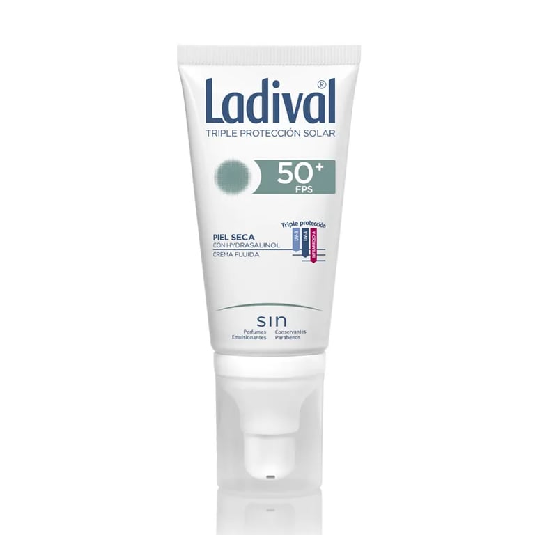 CREMA FLUIDA PROTECTORA PIEL SECA SPF50+