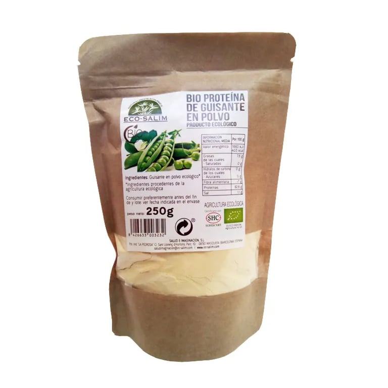 Bio-Erbsenprotein-Pulver