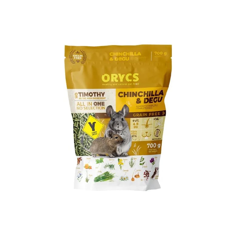 Chinchillas y Degús