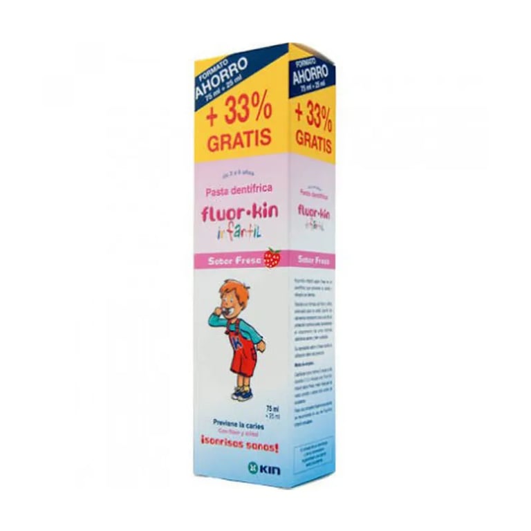 FLUOR KIN INFANTIL PASTA 100ml