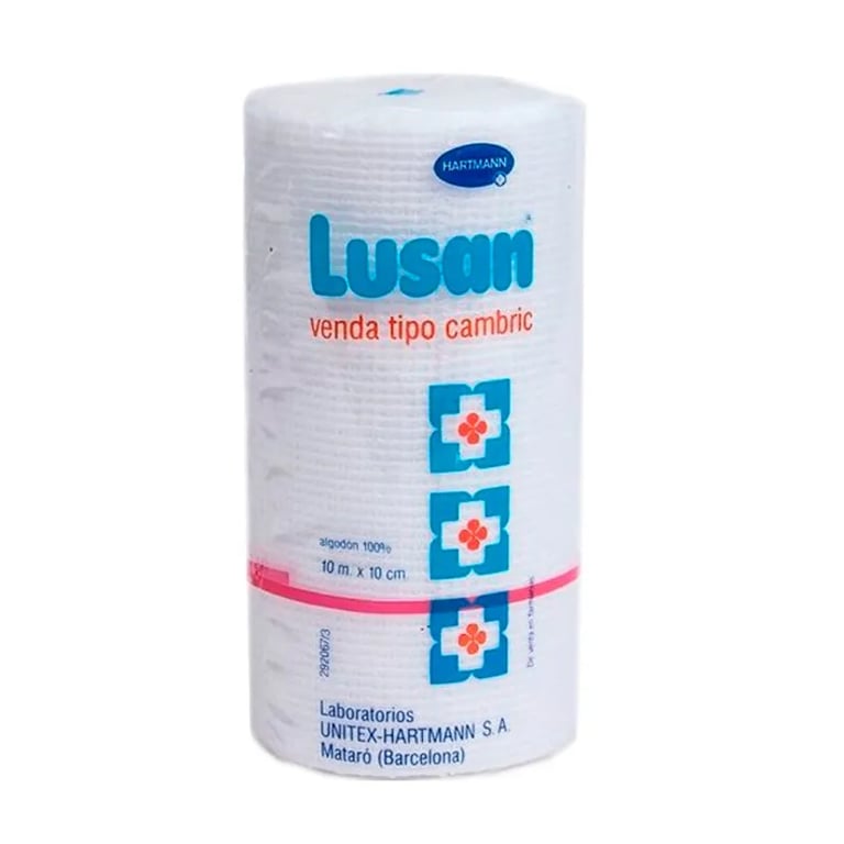 Lusan Venda Fixação Suave 10m x 10cm