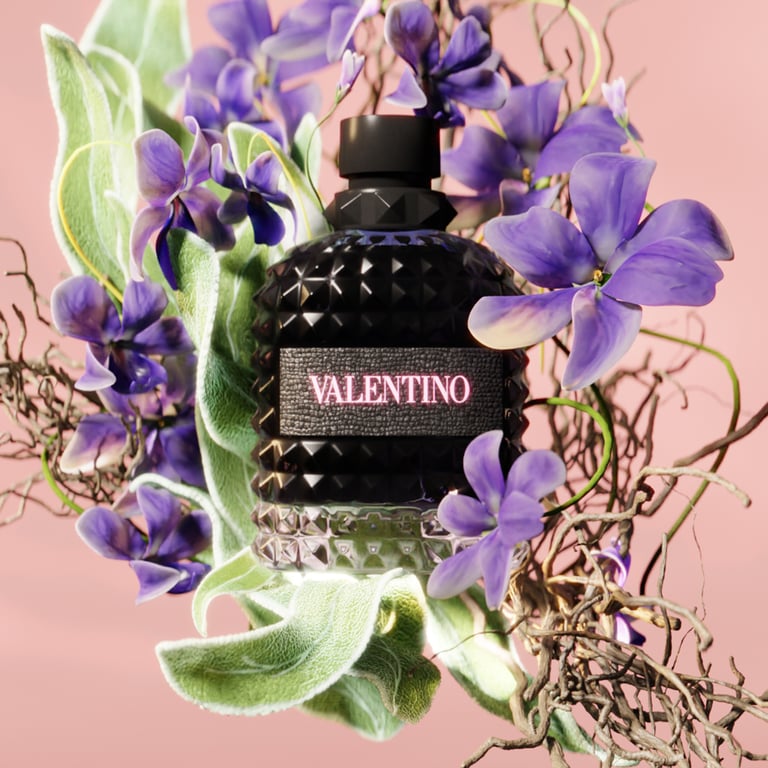 Born In Roma Uomo EDT 100 ml + EDT Mini 15 ml + Showe Gel 75 ml Lotto di Valentino