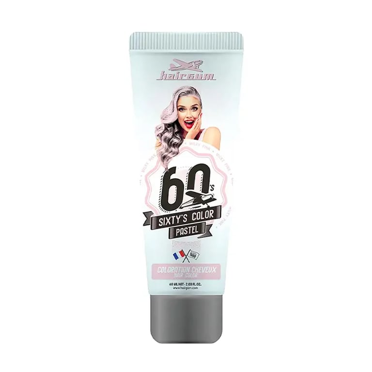 Sixty'S Color Hair Color #Milky Pink