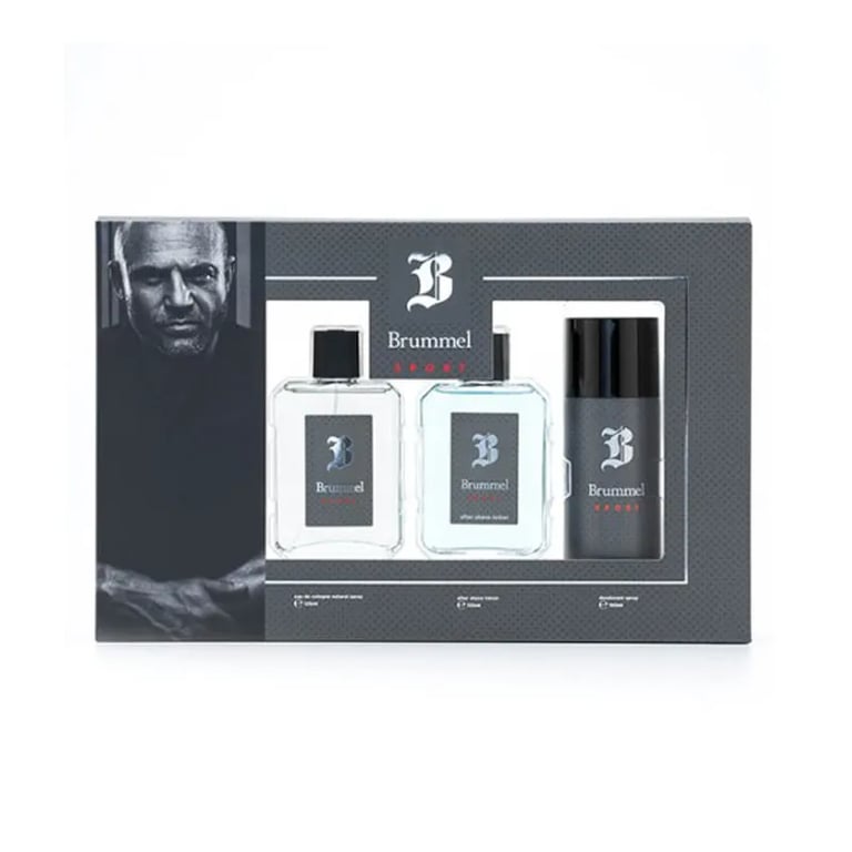 Brummel Sport EDC 125 ml + Deodorant Spray + Aftershave