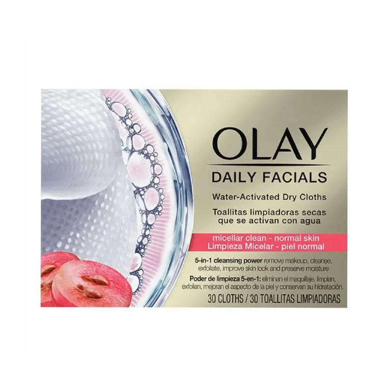 Cleanse Daily Facial Micellar Lingettes Peau Normale