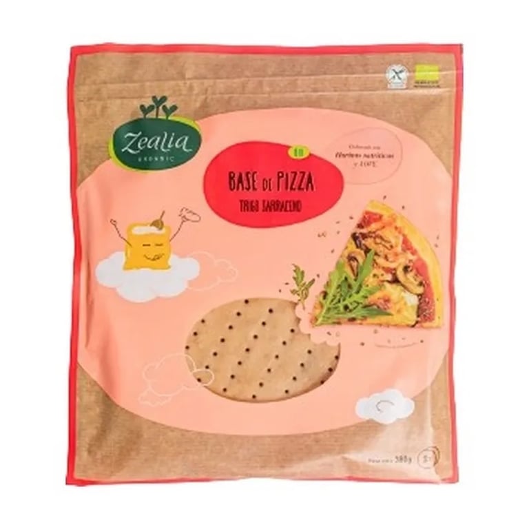 Glutenvrije boekweit pizzabodem Eco vegan