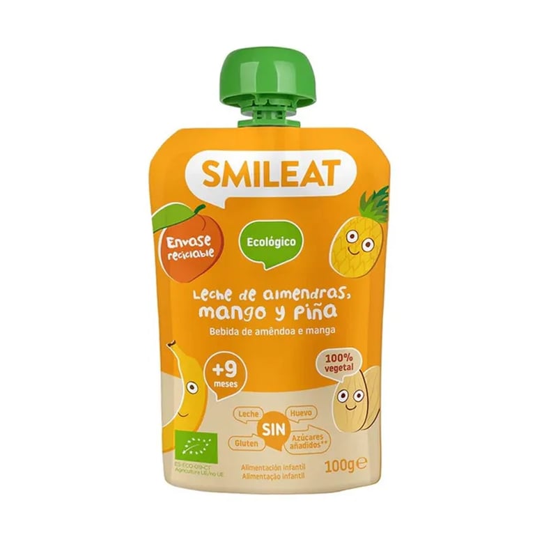 Bebible Leche De Almendra Mango Y Piña 9M Eco