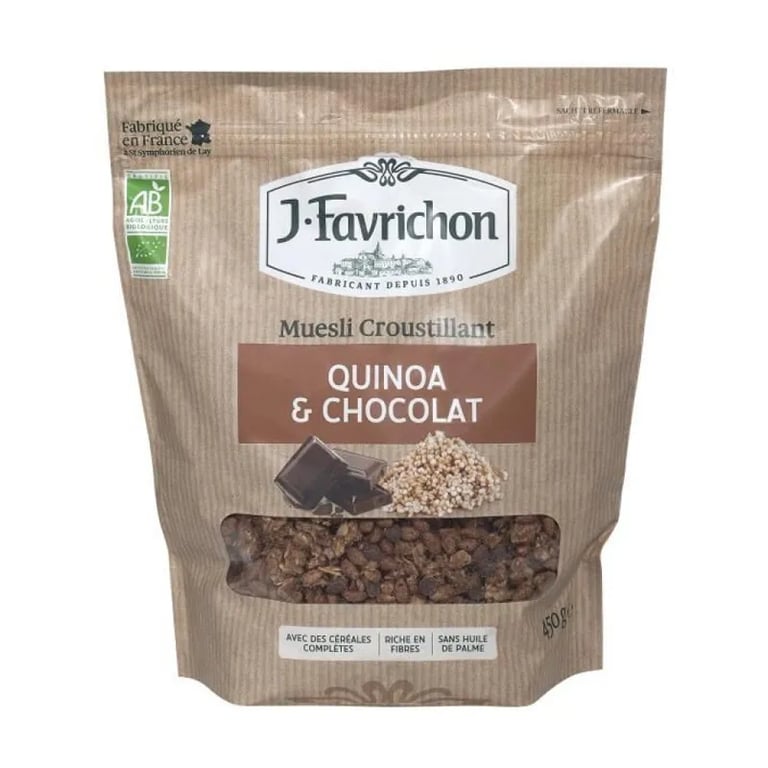 Crunchy Muesli Quinoa Y Chocolate