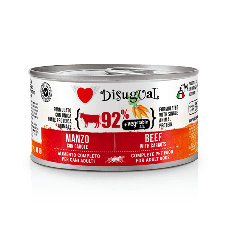 Dog Vegetable de Ternera y Zanahoria