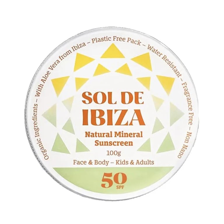 Protector Solar Natural Cara Y Cuerpo SPF50