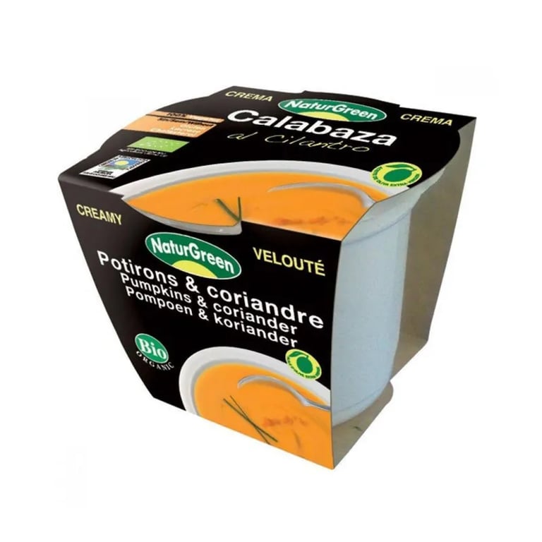 Crema De Calabaza y Cilantro Bio