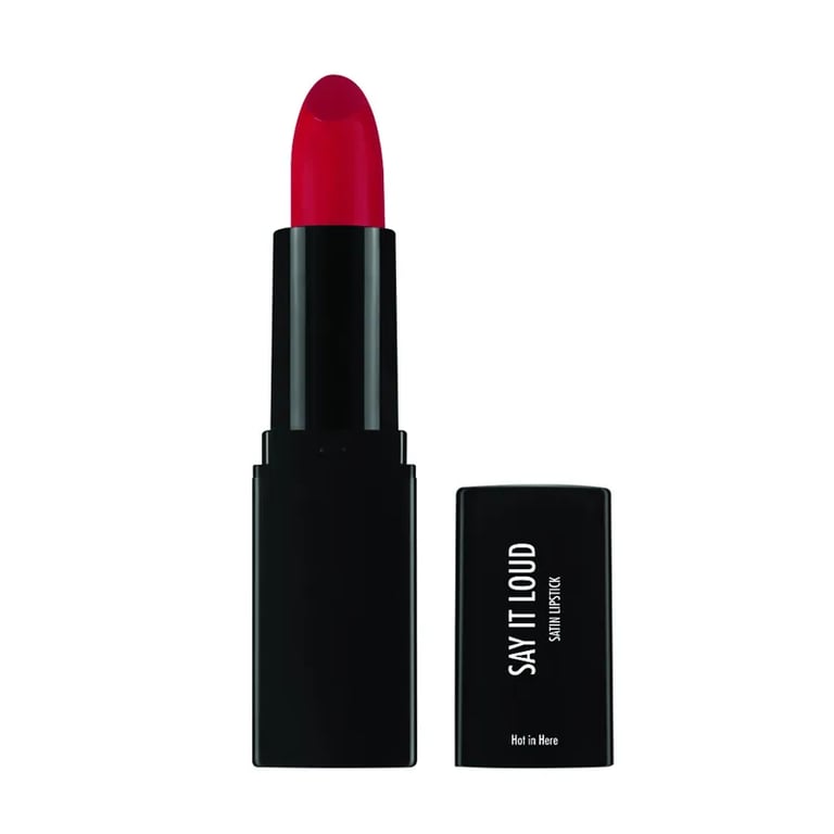 Say It Loud Satin Lipstick #Hot In Here