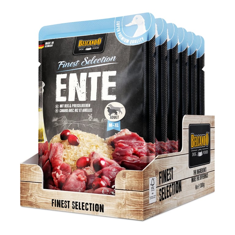Belcando Finest Selection Ente Reis Beeren