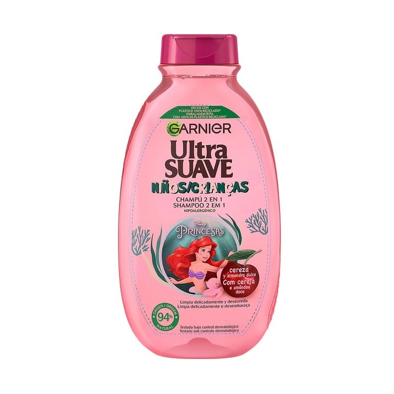 Ultra Suave Shampoo Kinderen 2 en 1 La Serenita Kers