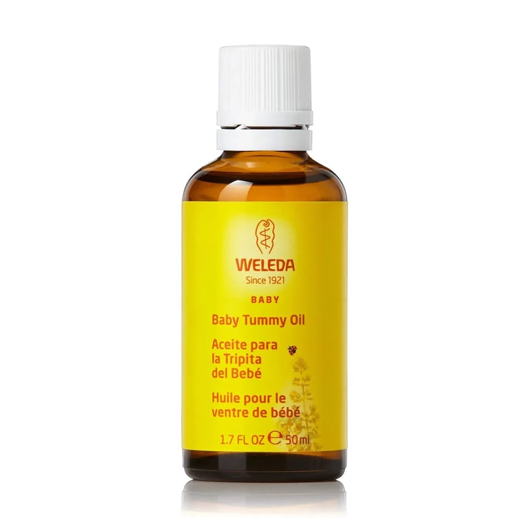 ACEITE DE MASAJE PARA LA TRIPITA DEL BEBÉ