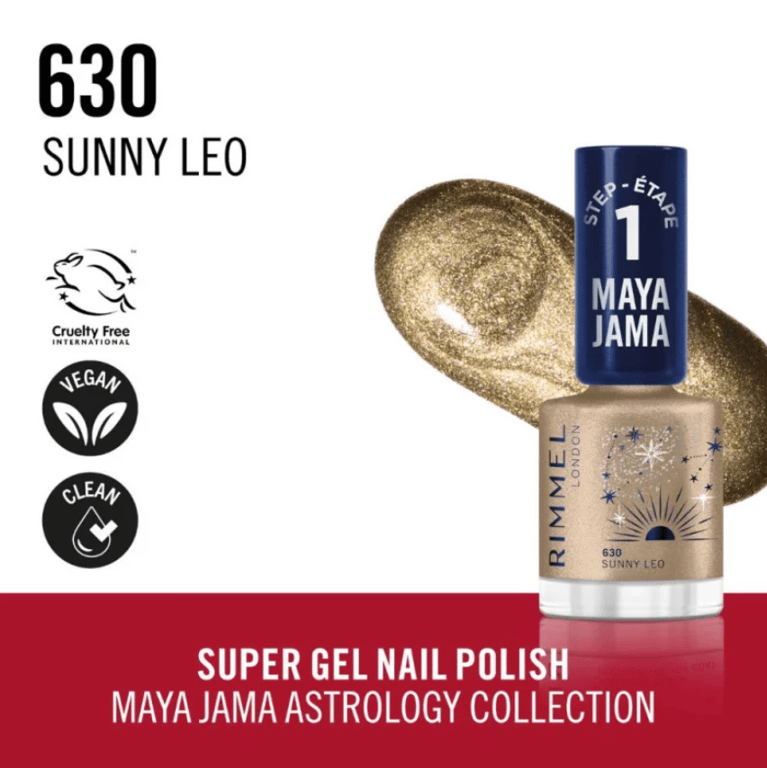 Esmalte Super Gel Maya Jama #630 Sunny Led de Rimmel London