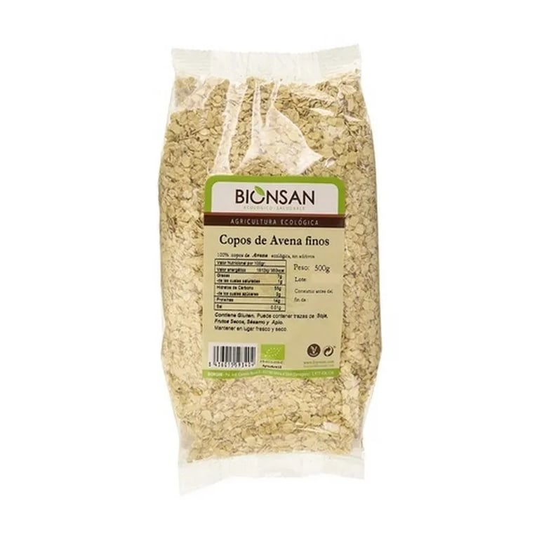 Copos De Avena Finos Integrales Bio Vegan