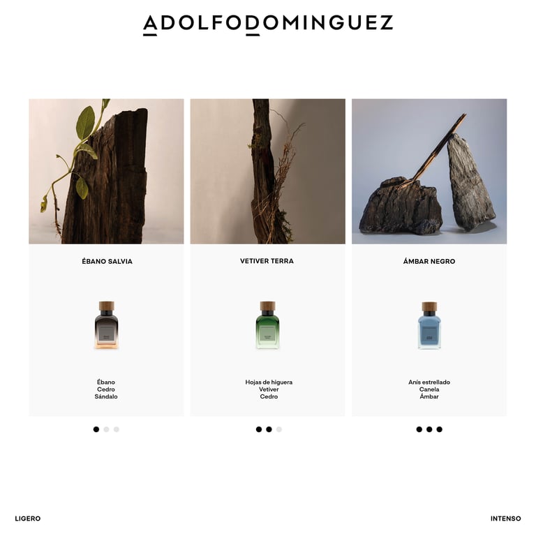 Ambar Negro EDP 200 ml di Adolfo Dominguez