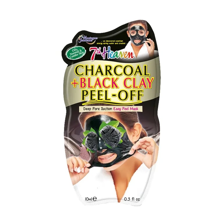 Peel-Off Charcoal + Black Clay Mask