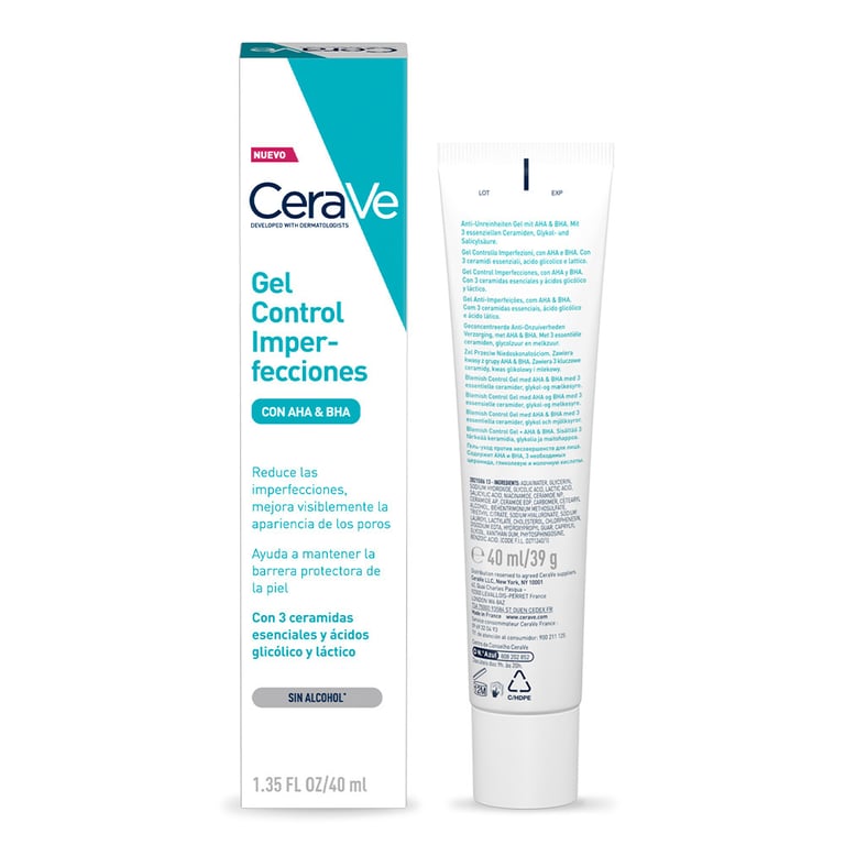 Blemish Control Gel AHA + BHA 40 ml de Cerave