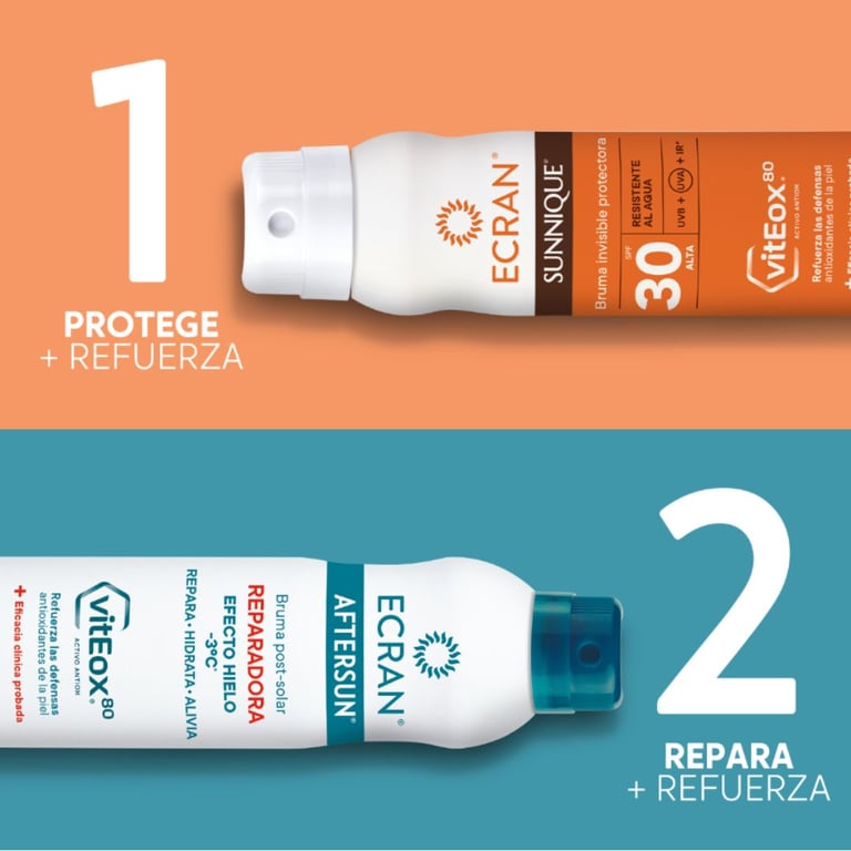 After Sun Spray Reparadora Intensivo Efecto Hielo 250 ml de Ecran