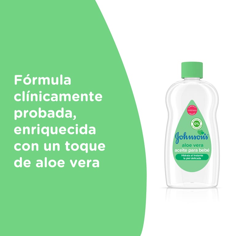 Baby Aloe Vera Öl 500 ml von Johnson's Baby