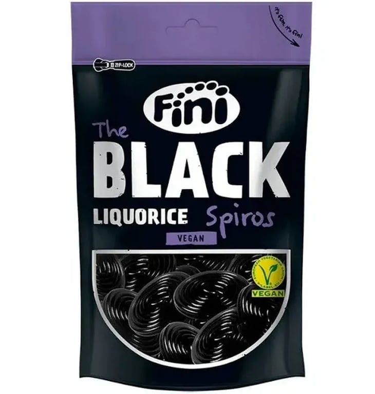 Regaliz Spiro Negro