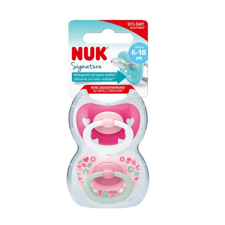 Chupeta Signature 6-18 Silicone