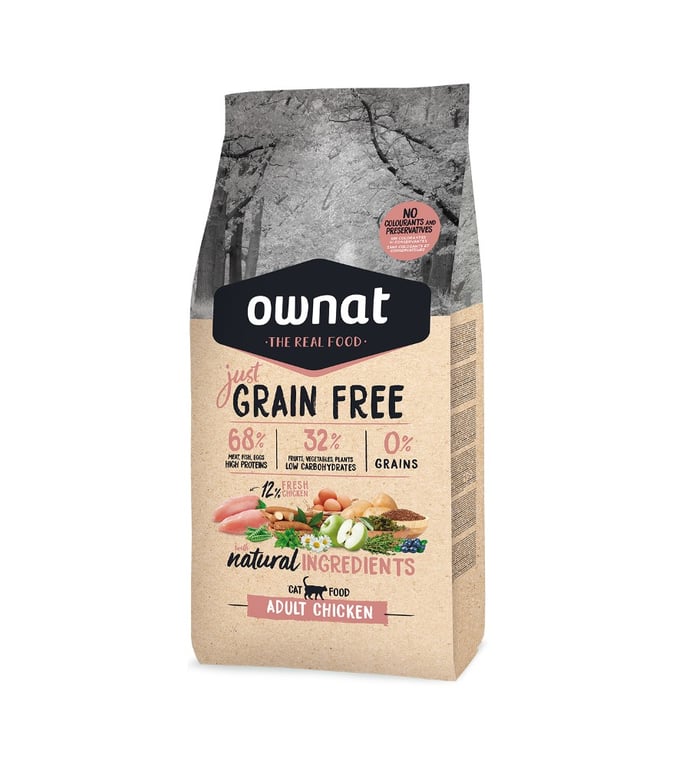 Just Grain Free Pienso Gato Adulto Pollo