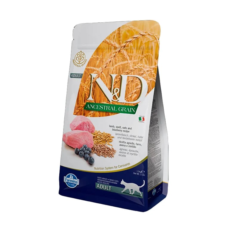 Pienso Gato Adulto ND Ancestral Cordero