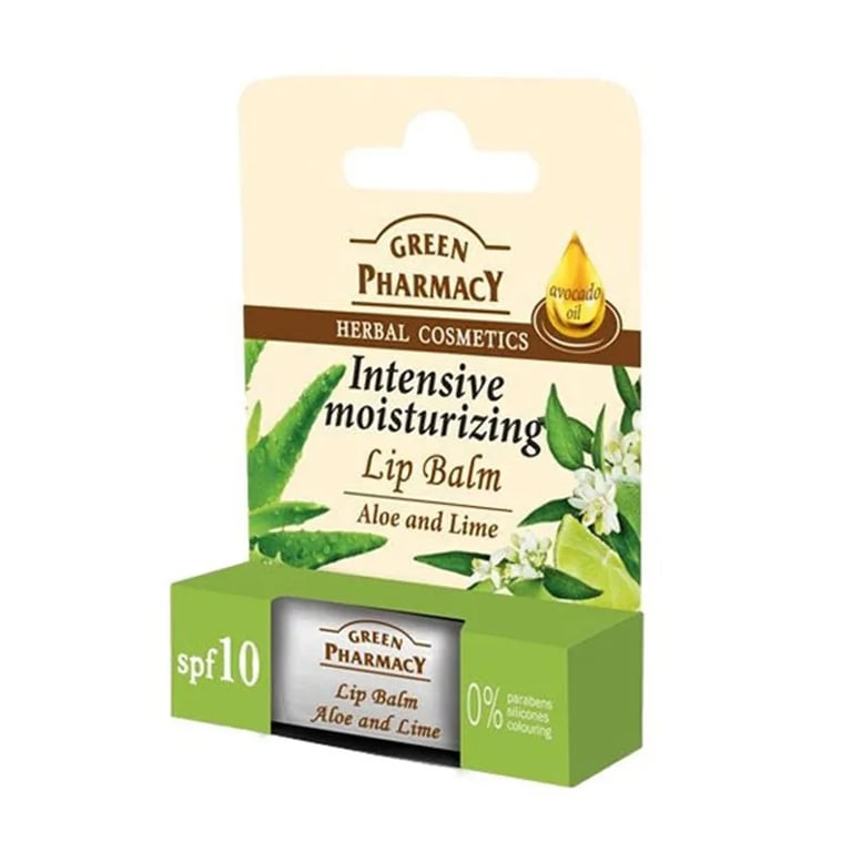 Balsamo Labbra Idratante Intensivo Aloe Vera E Lime