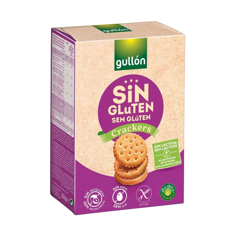 Crackers Sin Gluten Vegan Sin Lactosa