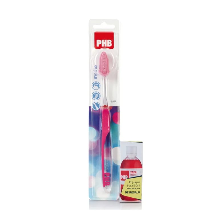 PHB Zahnbürste Classic Weich + Mundwasser Total Plus