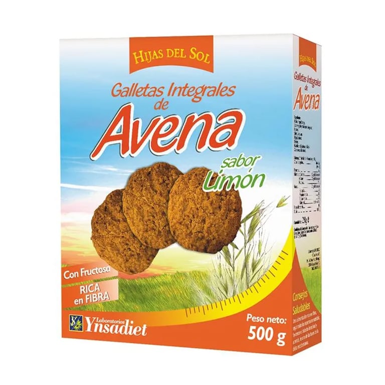 Bolachas Integrais de Aveia