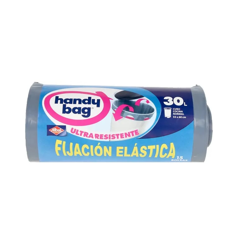 Handy Bag Fijacion Elastica Bolsa Basura